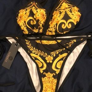 2 piece Versace bathing suit
